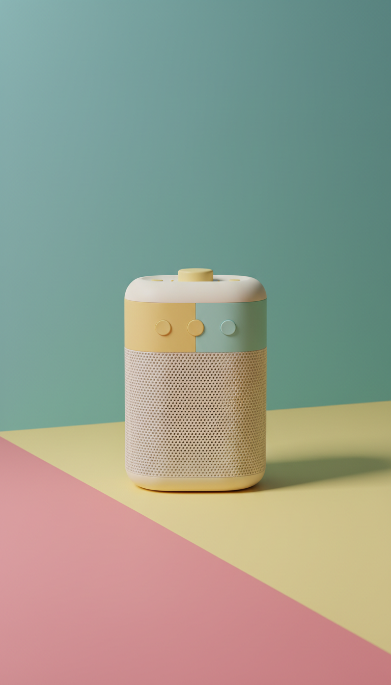 Wireless mini speaker with bass boost